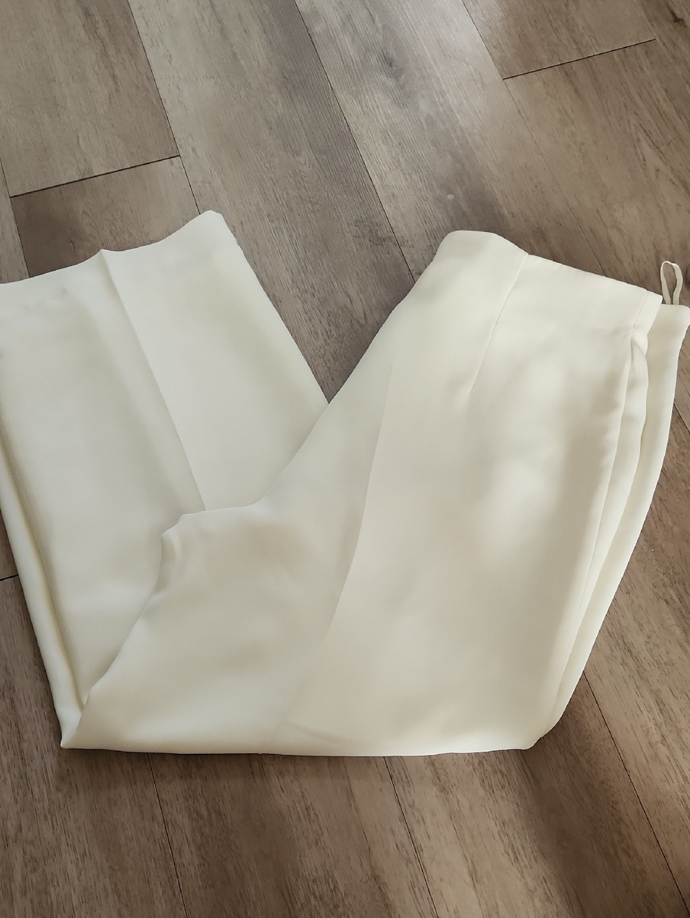 Rena Rowan Ivory Lined Dress Pants - Picture 5 of 5